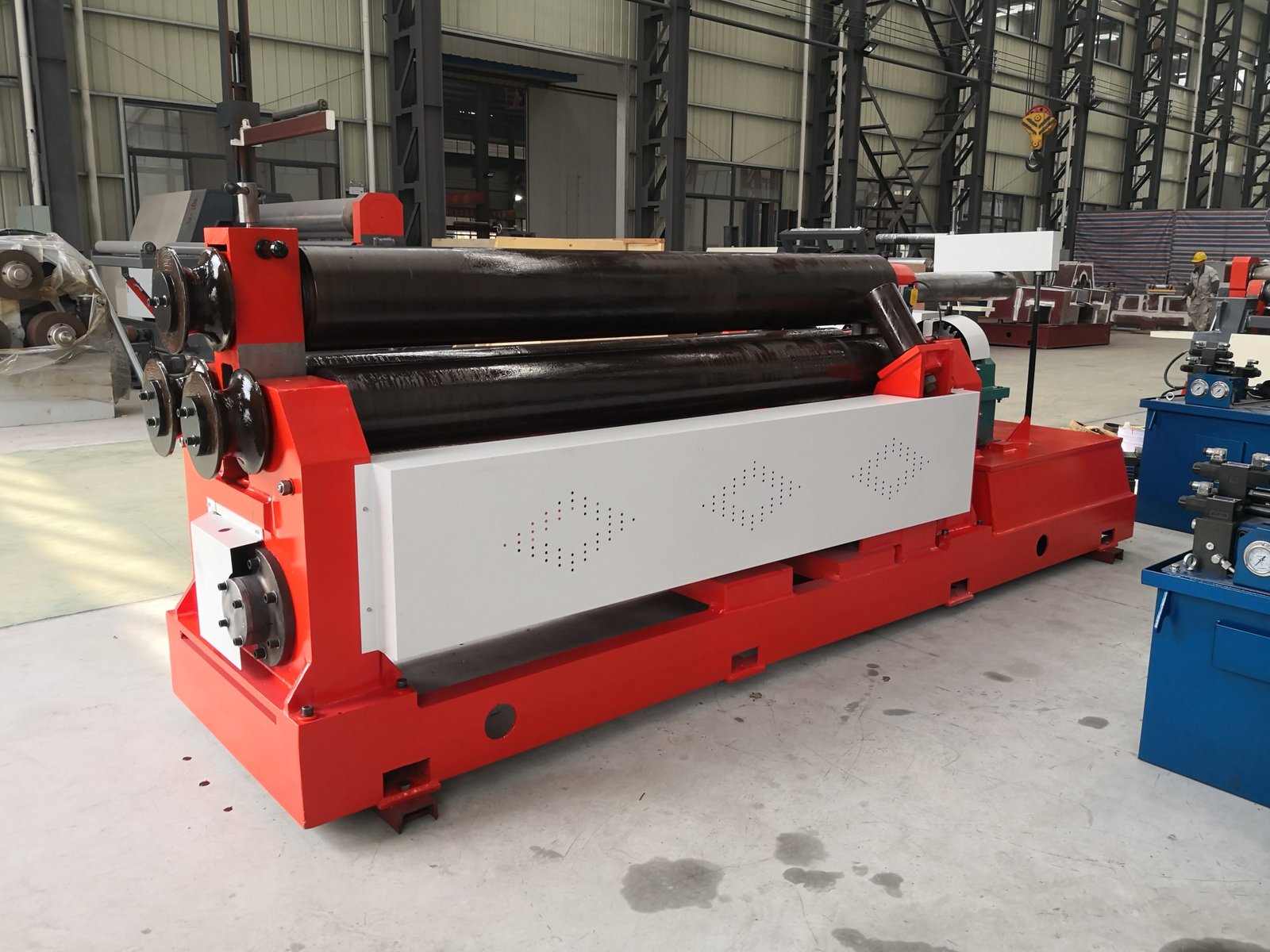 3 Rolls Mechanical Plate Rolling Machine
