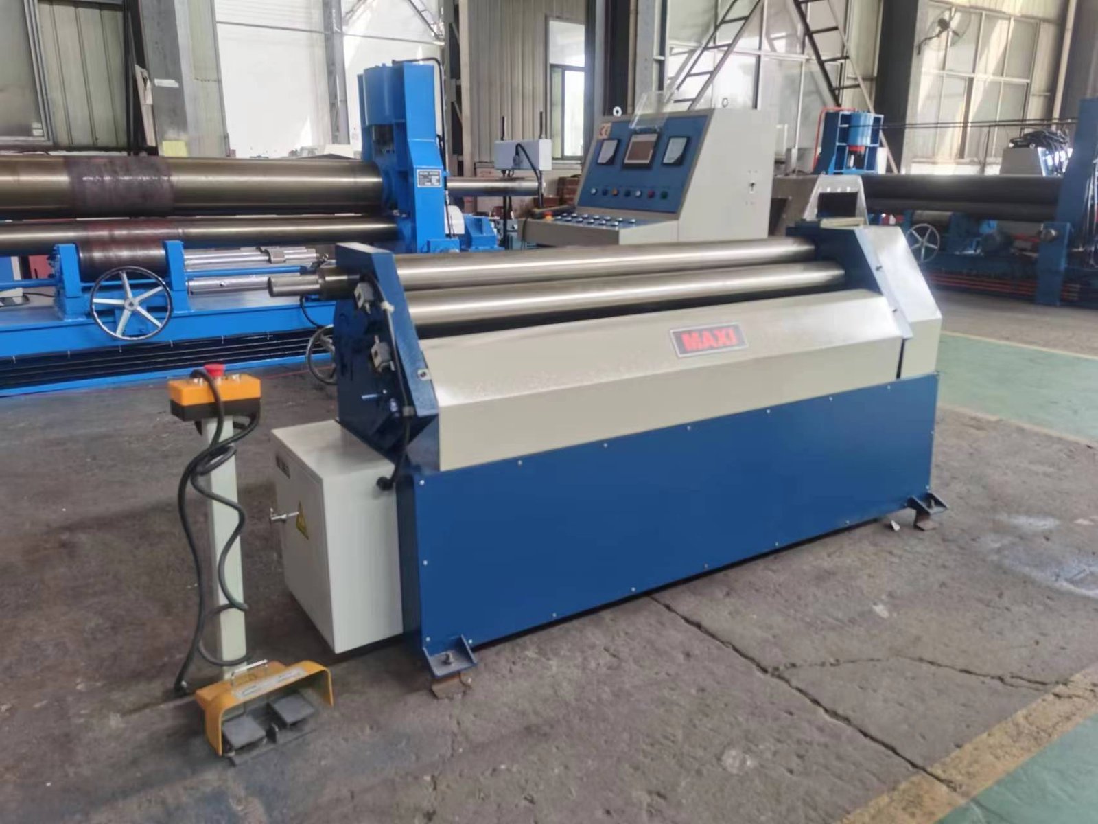 W11F 3 Roller Plate Rolling Machine